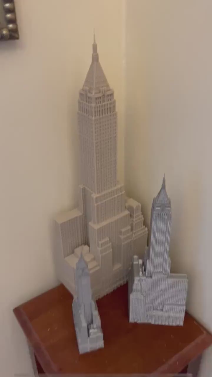 40 Wall Street Model- 3D Printed