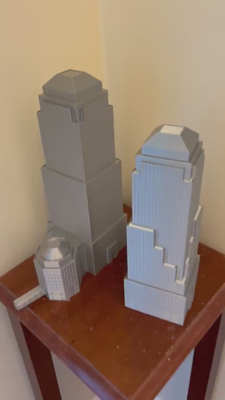 One World Financial Center Model- 3D Printed