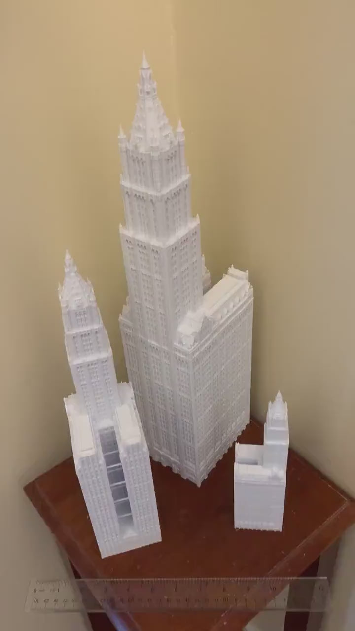 Woolworth Building Model- 3D Printed