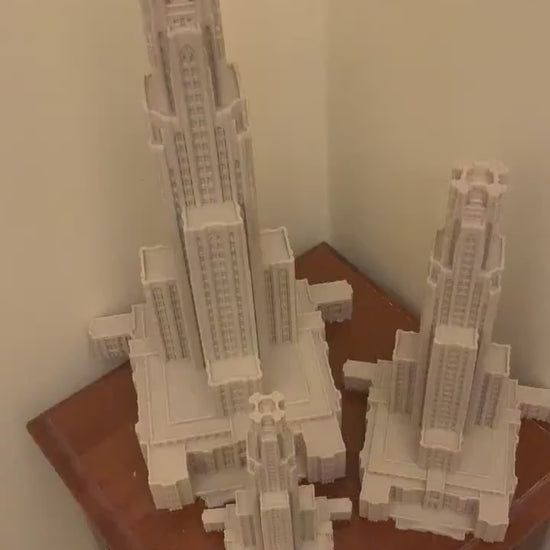 Cathedral of Learning Model- 3D Printed