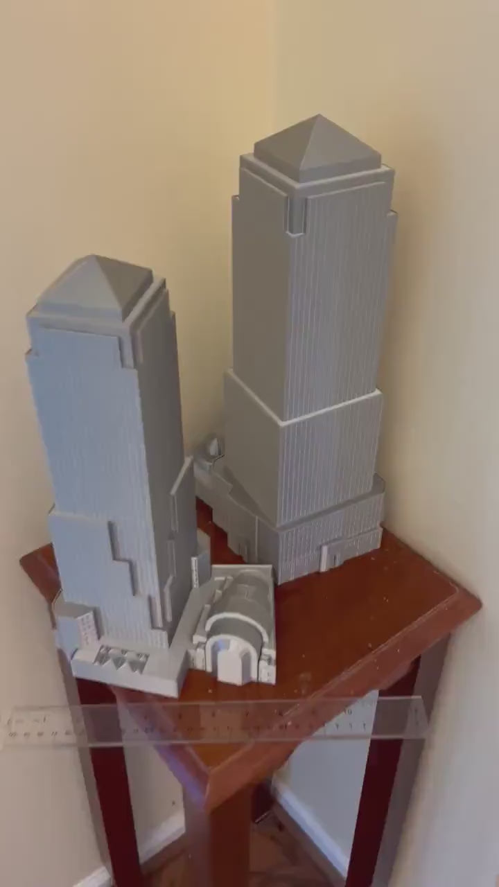 Three World Financial Center Model- 3D Printed