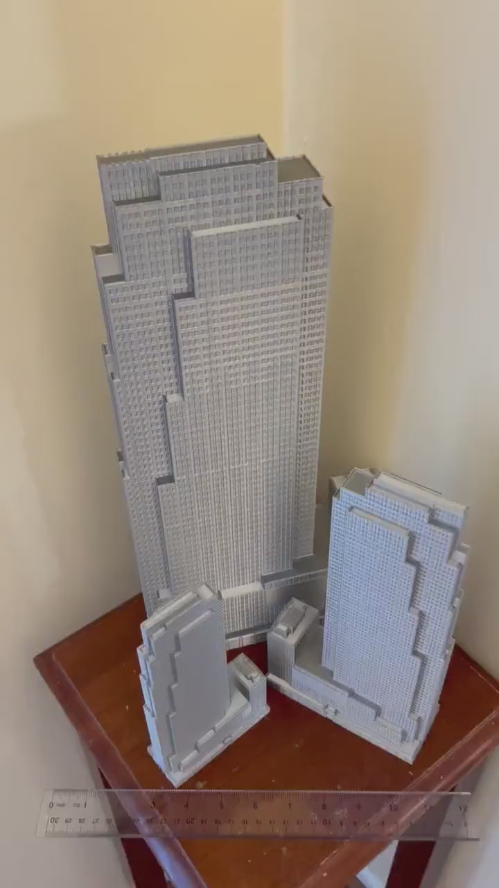 30 Rockefeller Plaza Model- 3D Printed