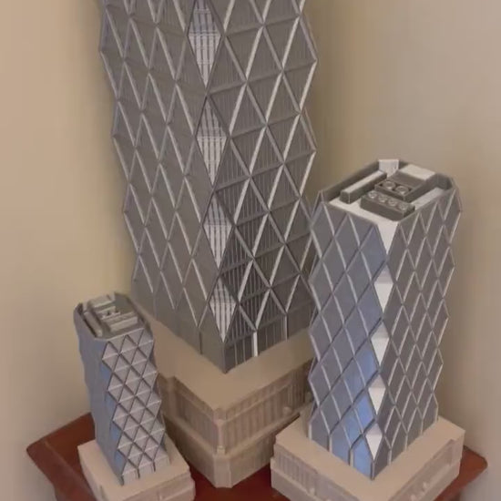 Hearst Tower Model- 3D Printed