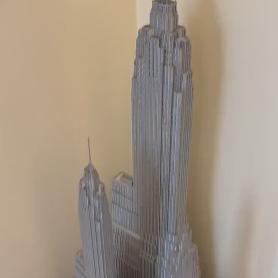 American International Building Model- 3D Printed