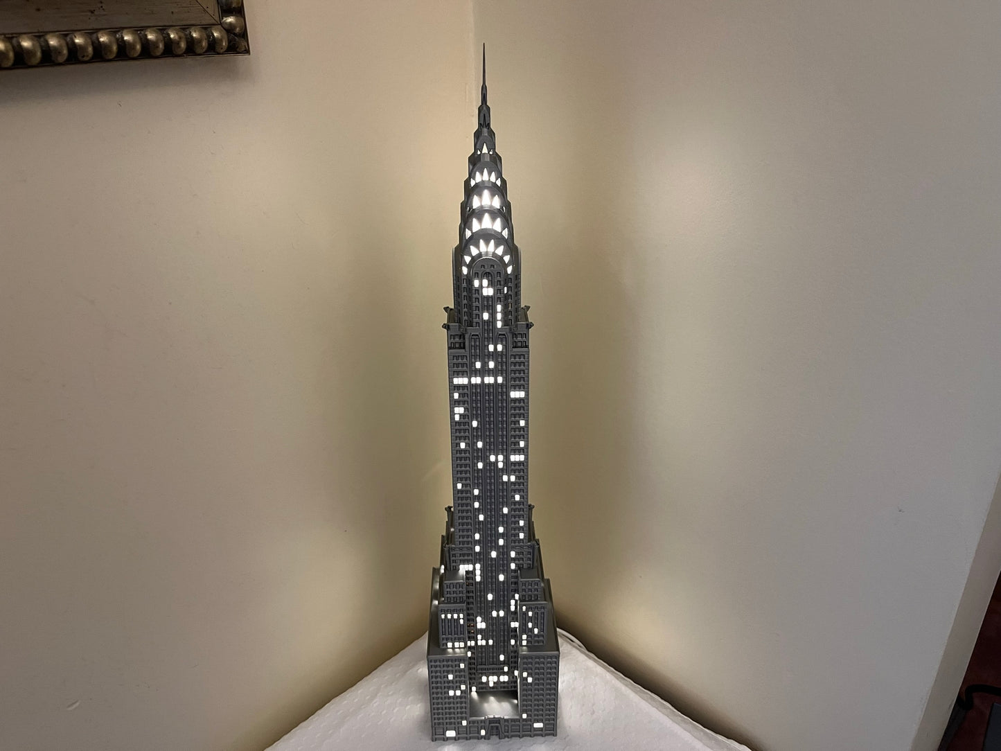 Chrysler Building Light Up Model- 3D Printed