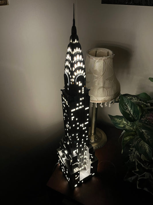 Chrysler Building Light Up Model- 3D Printed