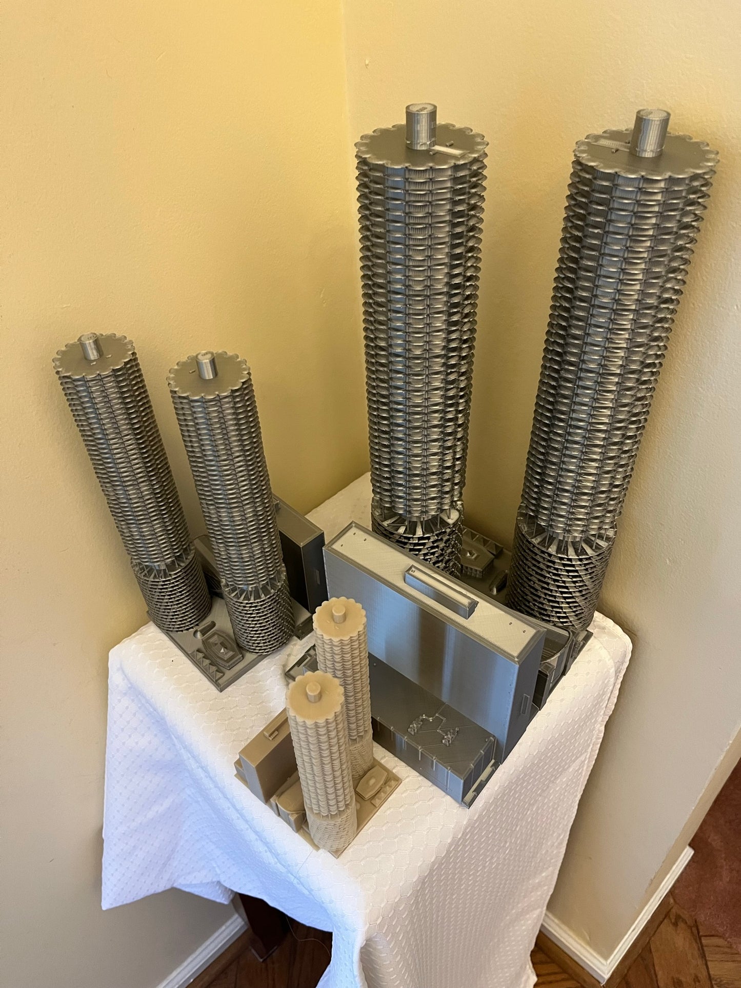 Marina City Model- 3D Printed
