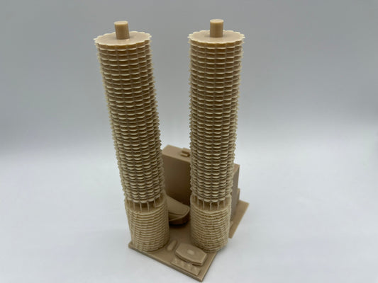 Marina City Model- 3D Printed