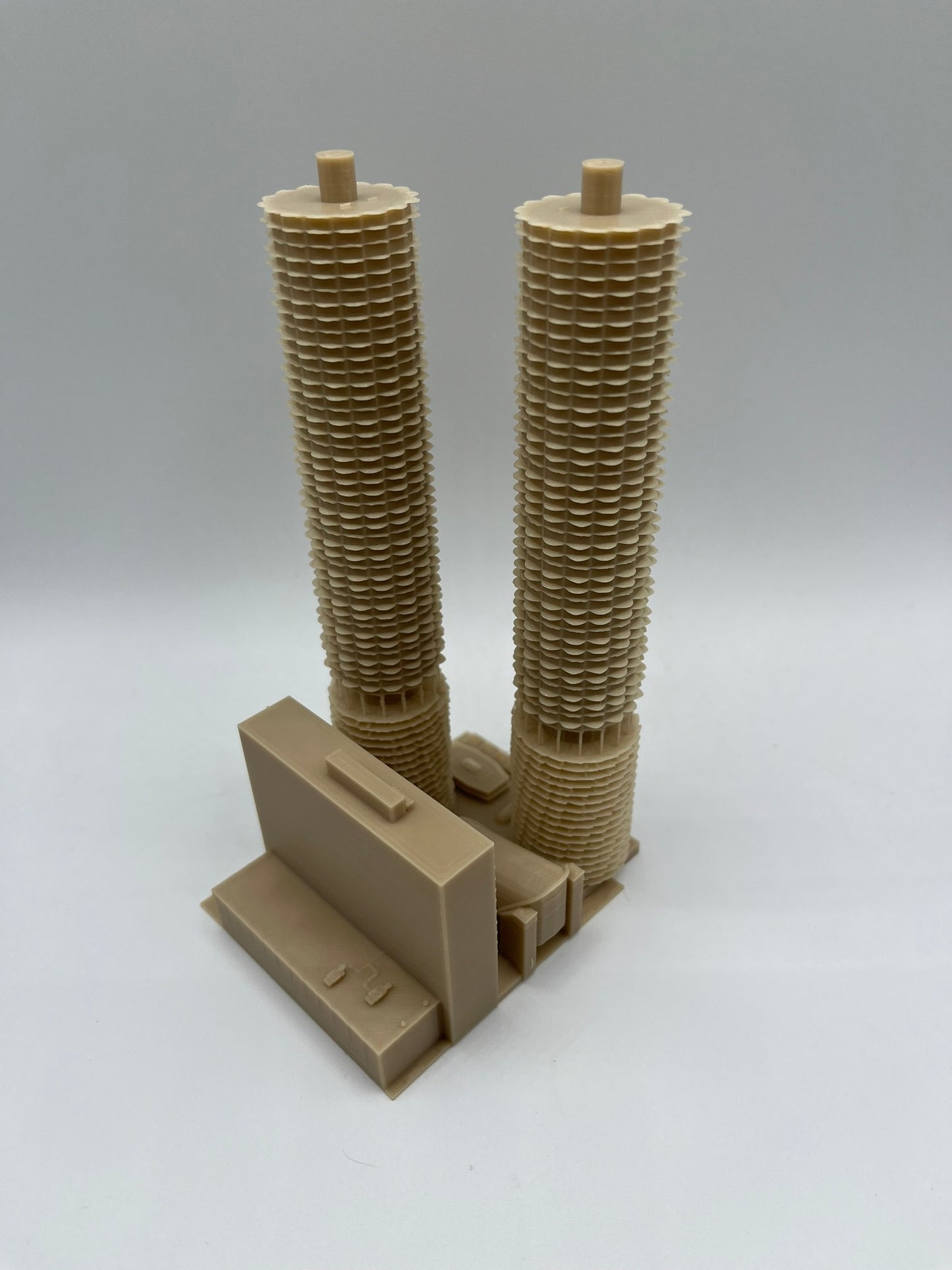 Marina City Model- 3D Printed