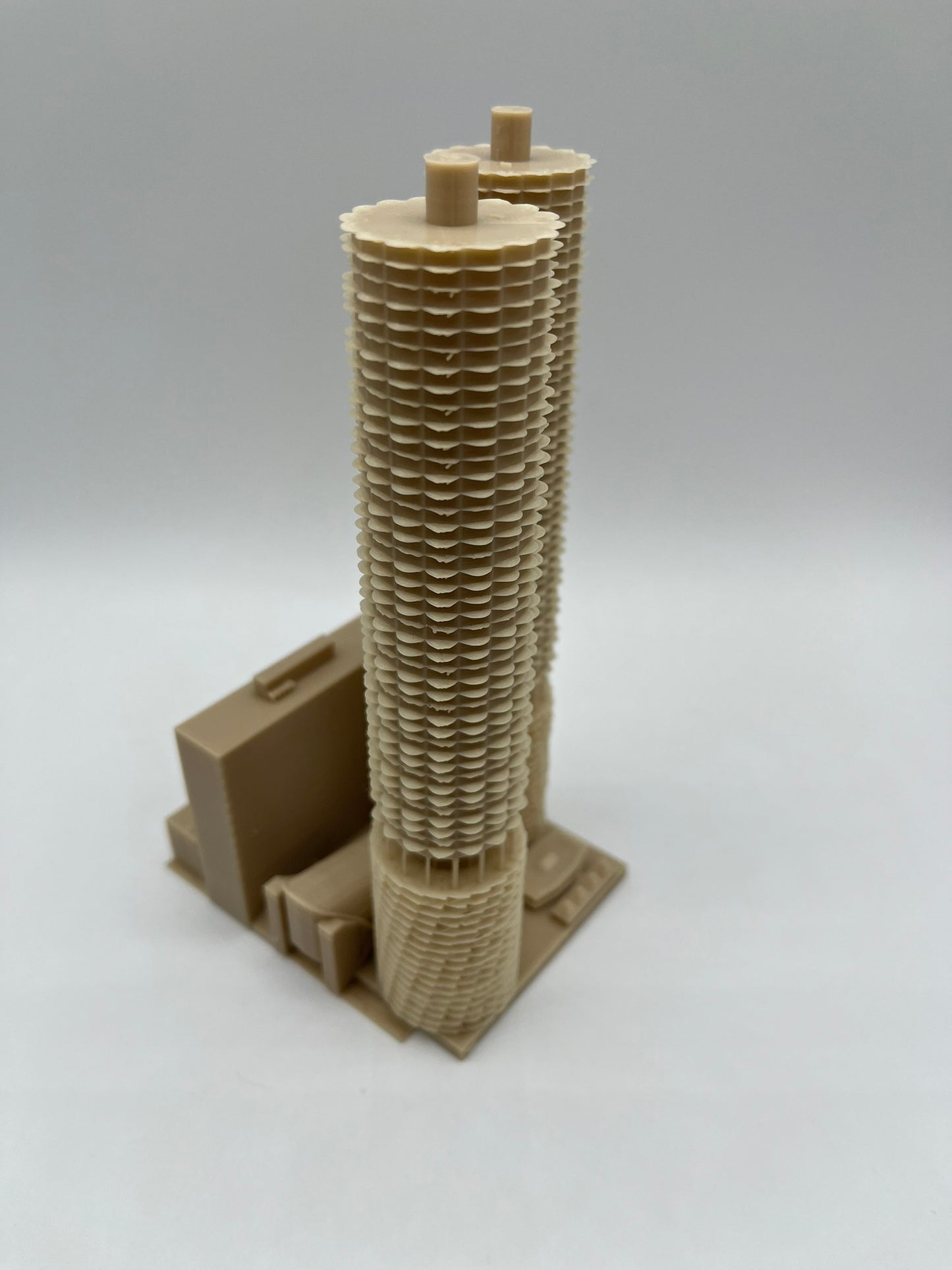 Marina City Model- 3D Printed