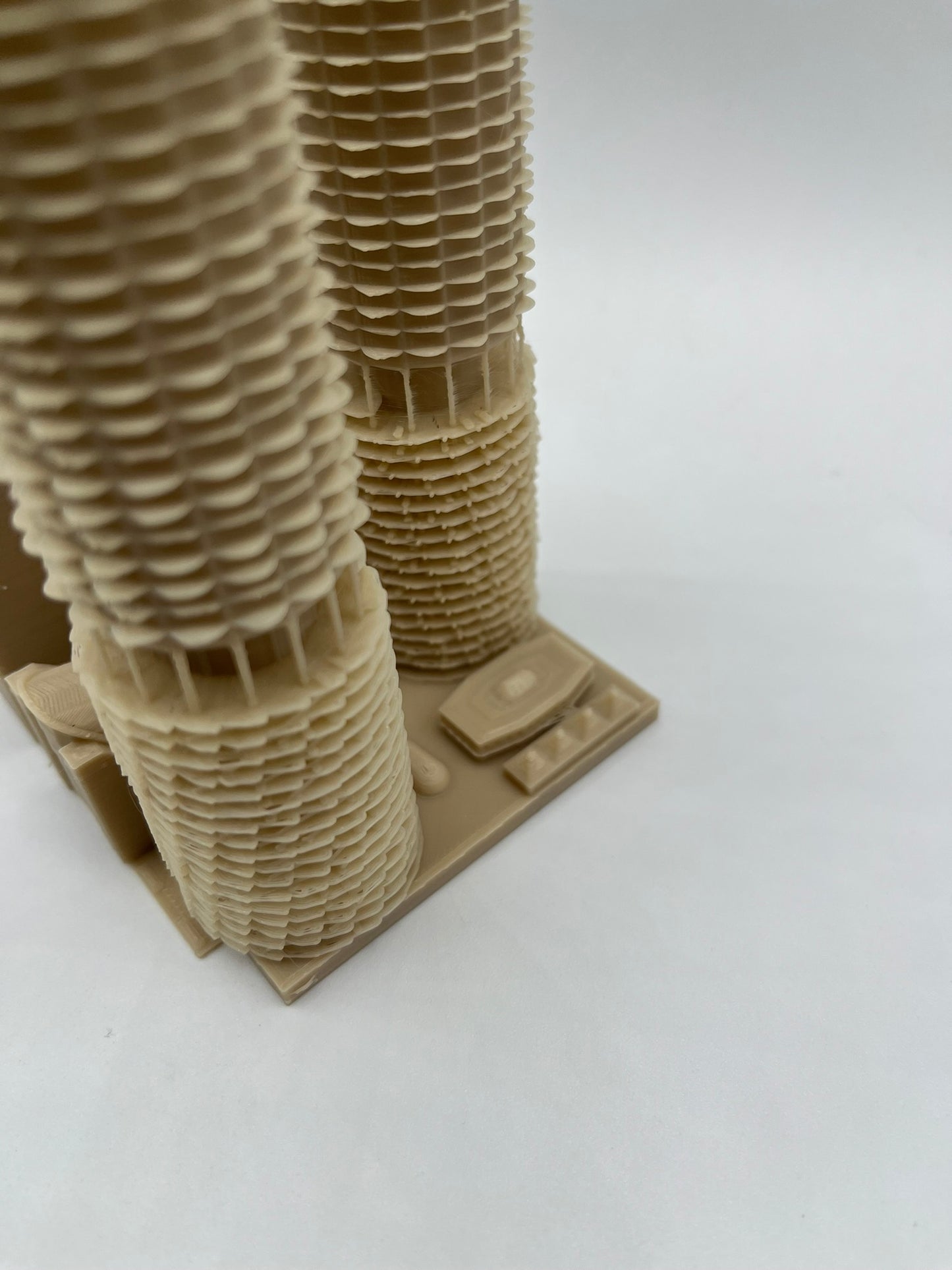 Marina City Model- 3D Printed