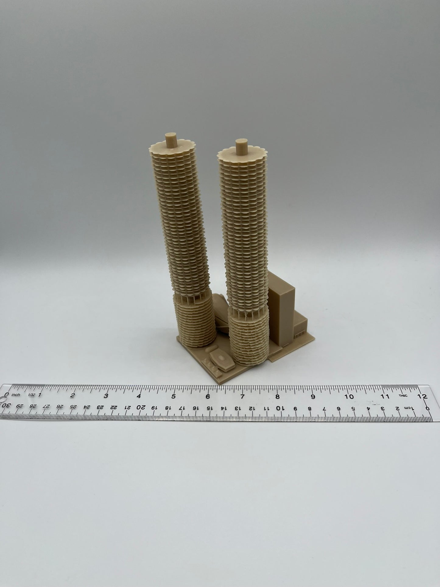 Marina City Model- 3D Printed