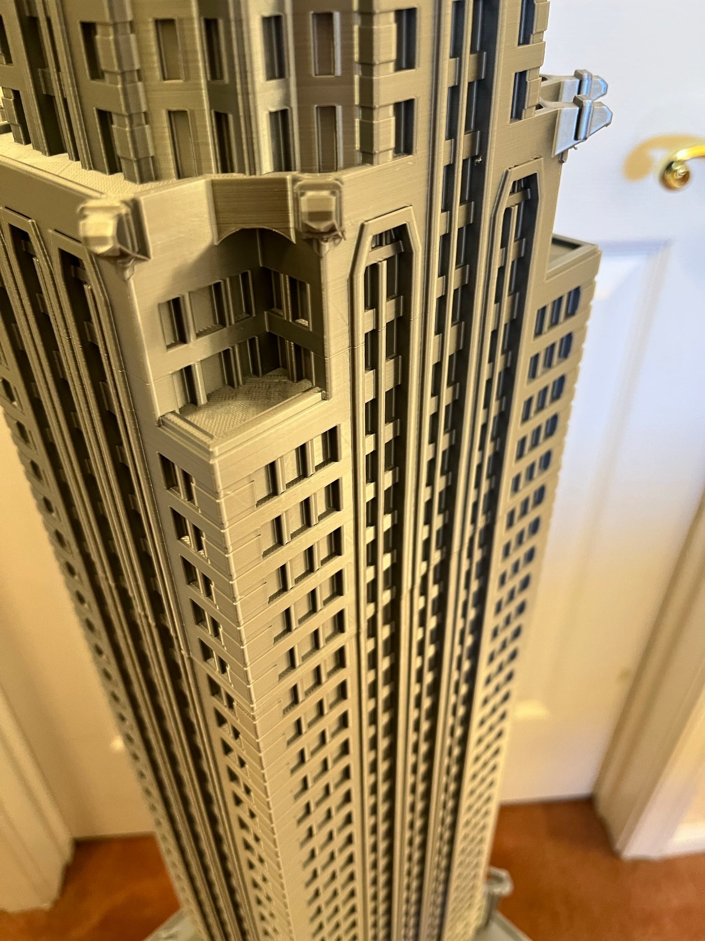 Extra Large Chrysler Building Model- 3D Printed