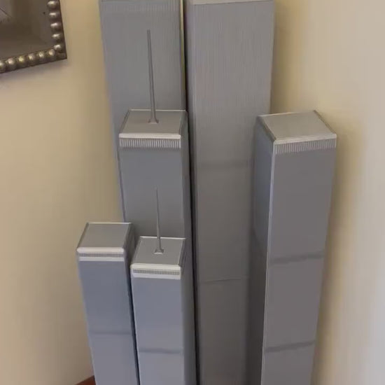 Twin Towers Model- 3D Printed