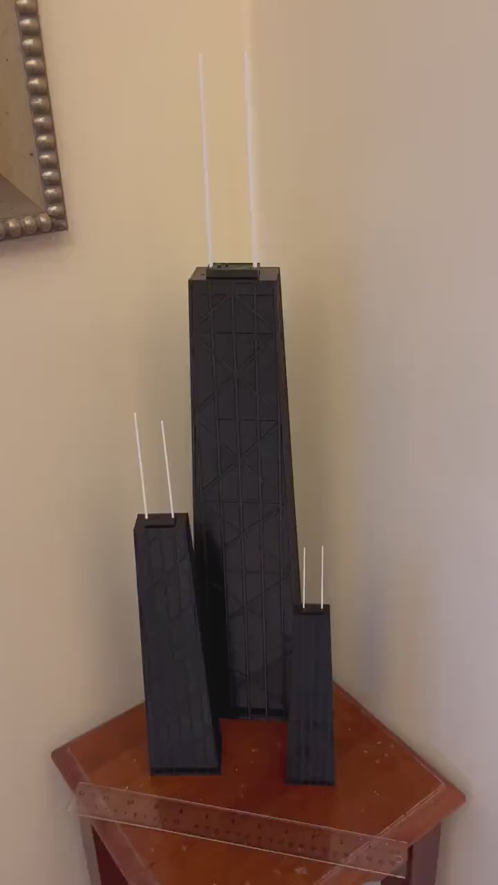 John Hancock Center Model- 3D Printed