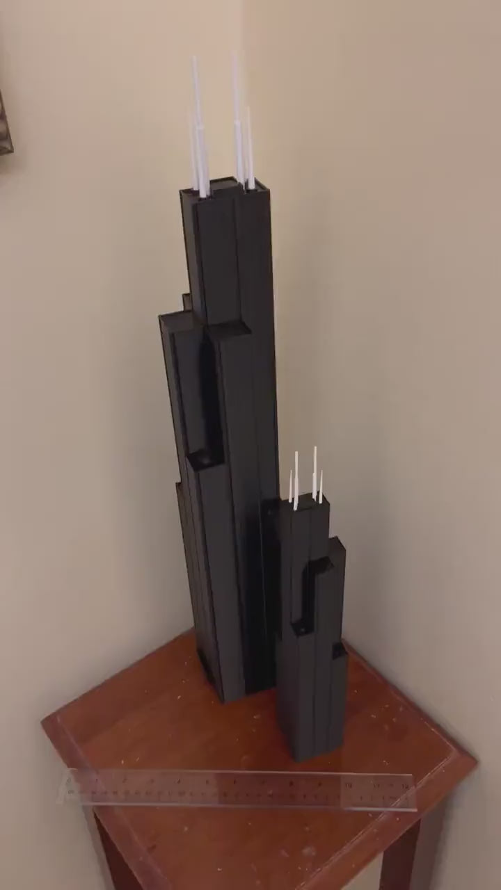 Sears Tower Model- 3D Printed