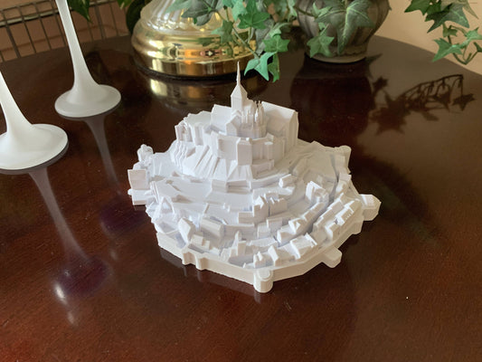 Mont-Saint Michel Model- 3D Printed
