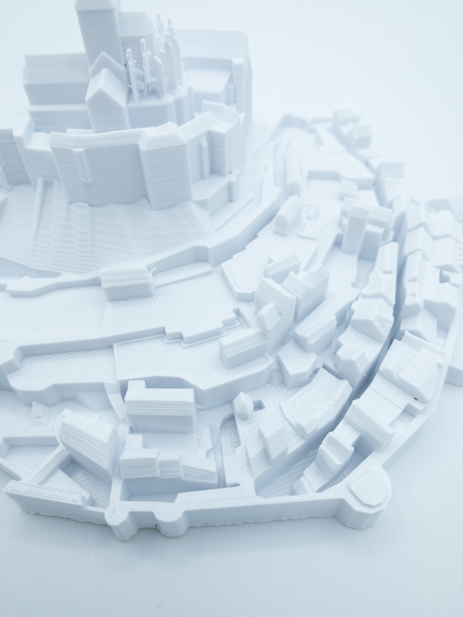 Mont-Saint Michel Model- 3D Printed