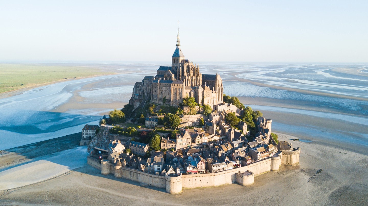 Mont-Saint Michel Model- 3D Printed