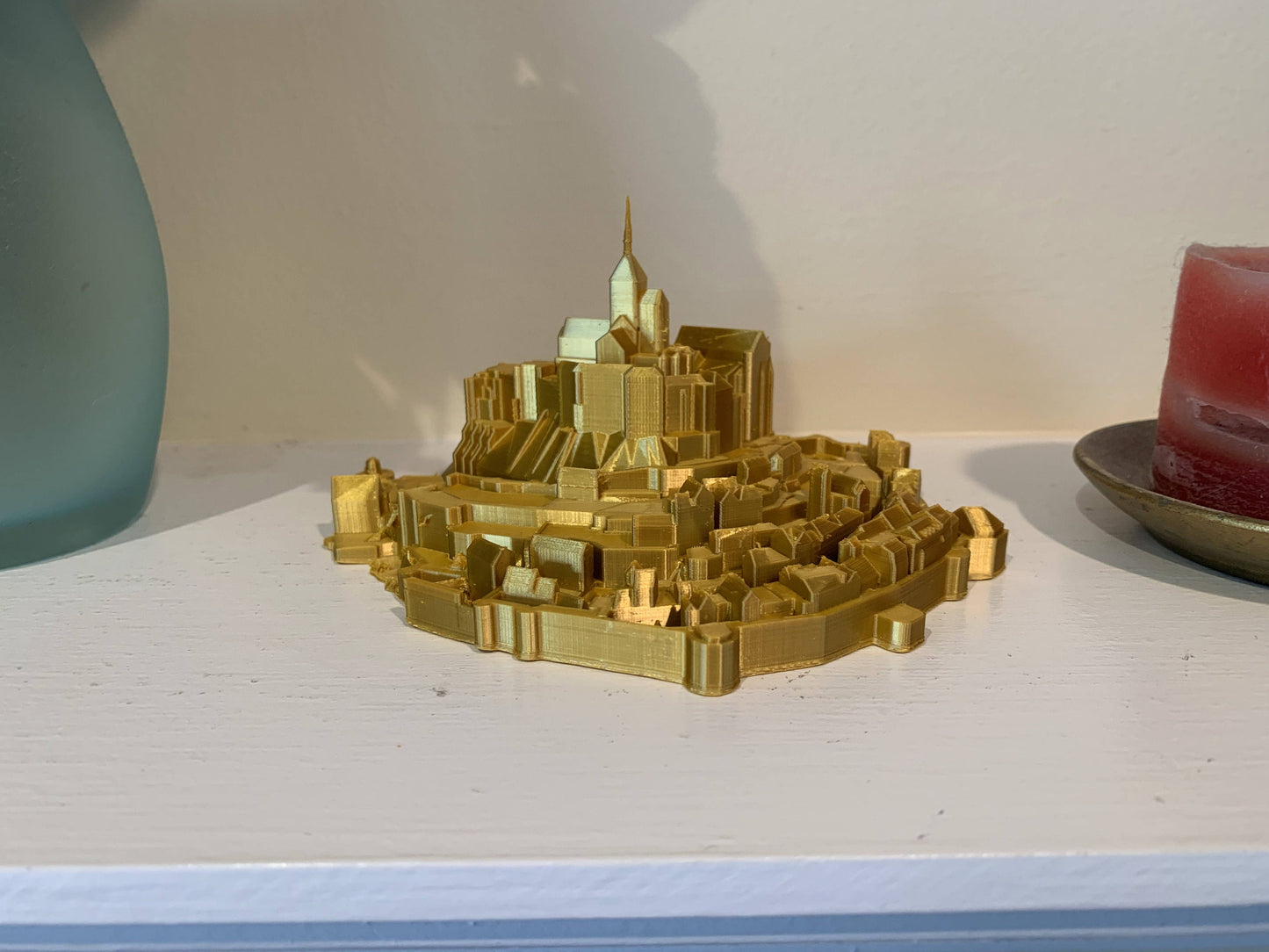Mont-Saint Michel Model- 3D Printed