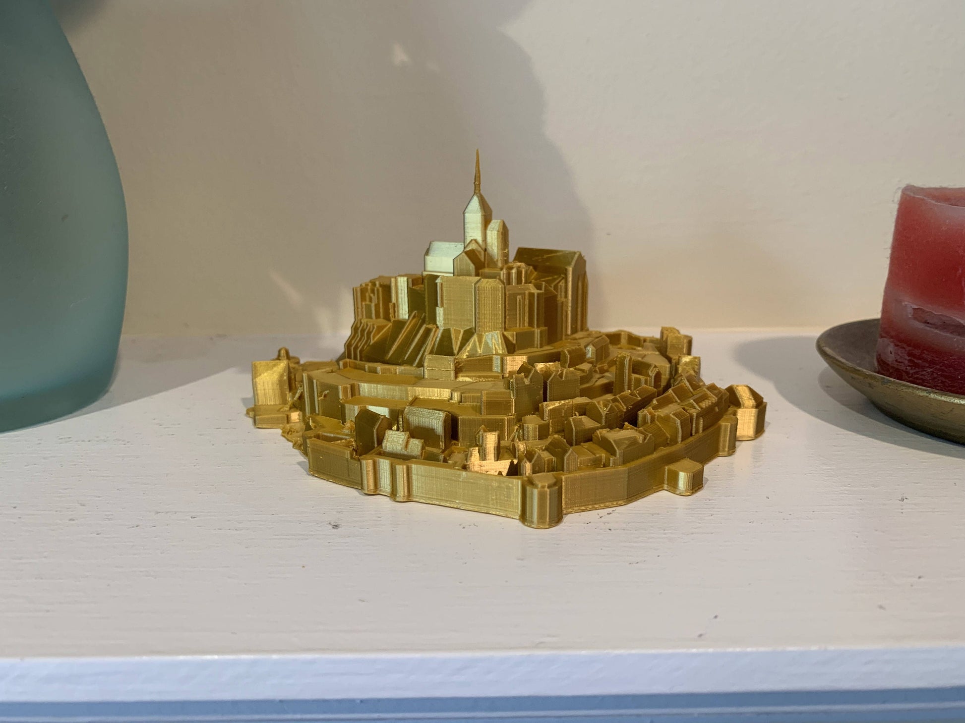 Mont-Saint Michel Model- 3D Printed
