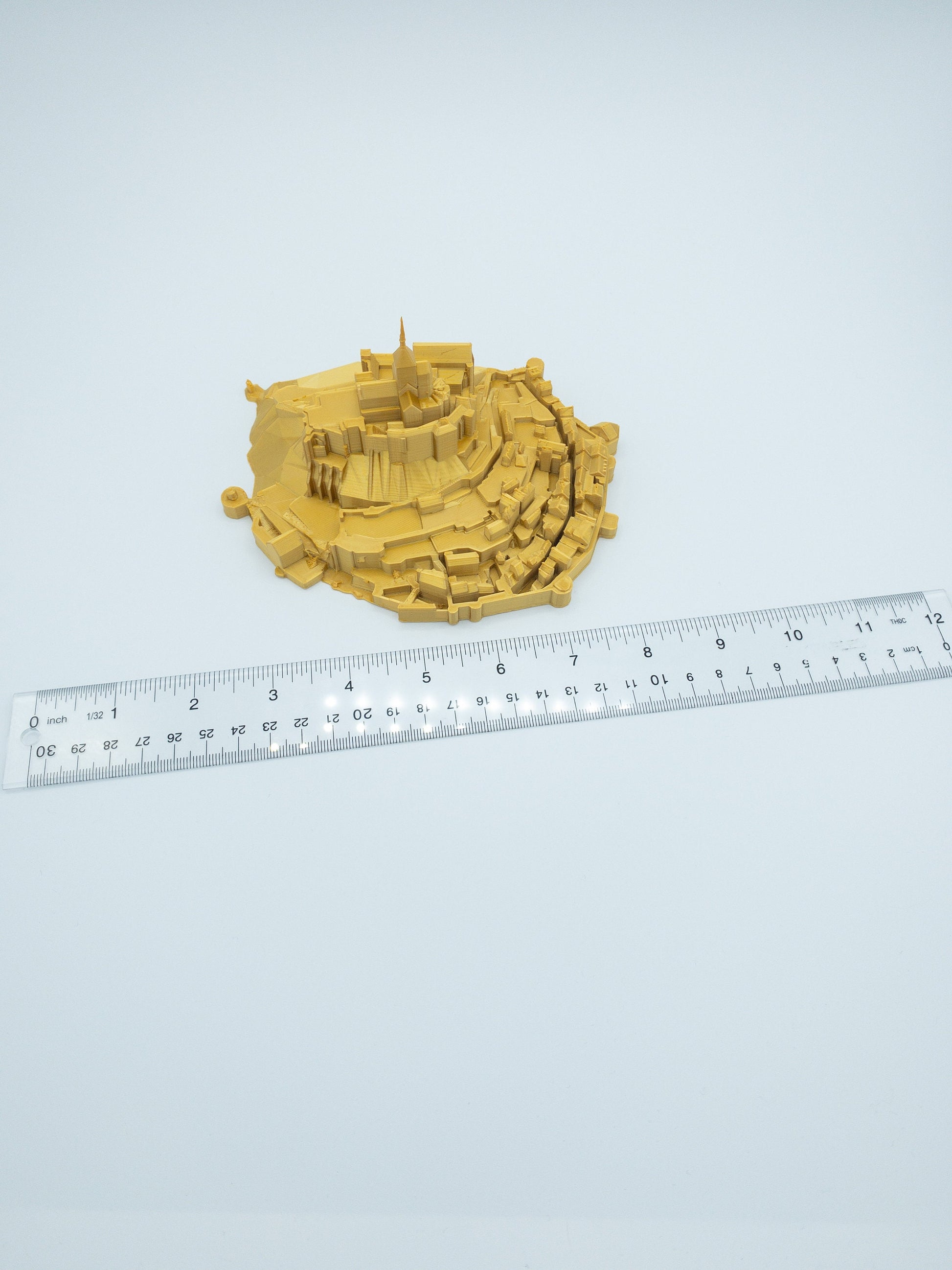 Mont-Saint Michel Model- 3D Printed