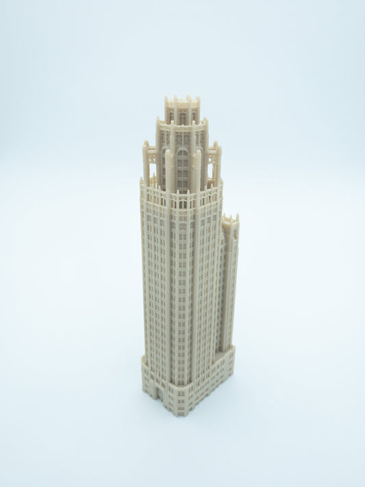 Tribune Tower Chicago 3D Printed Model