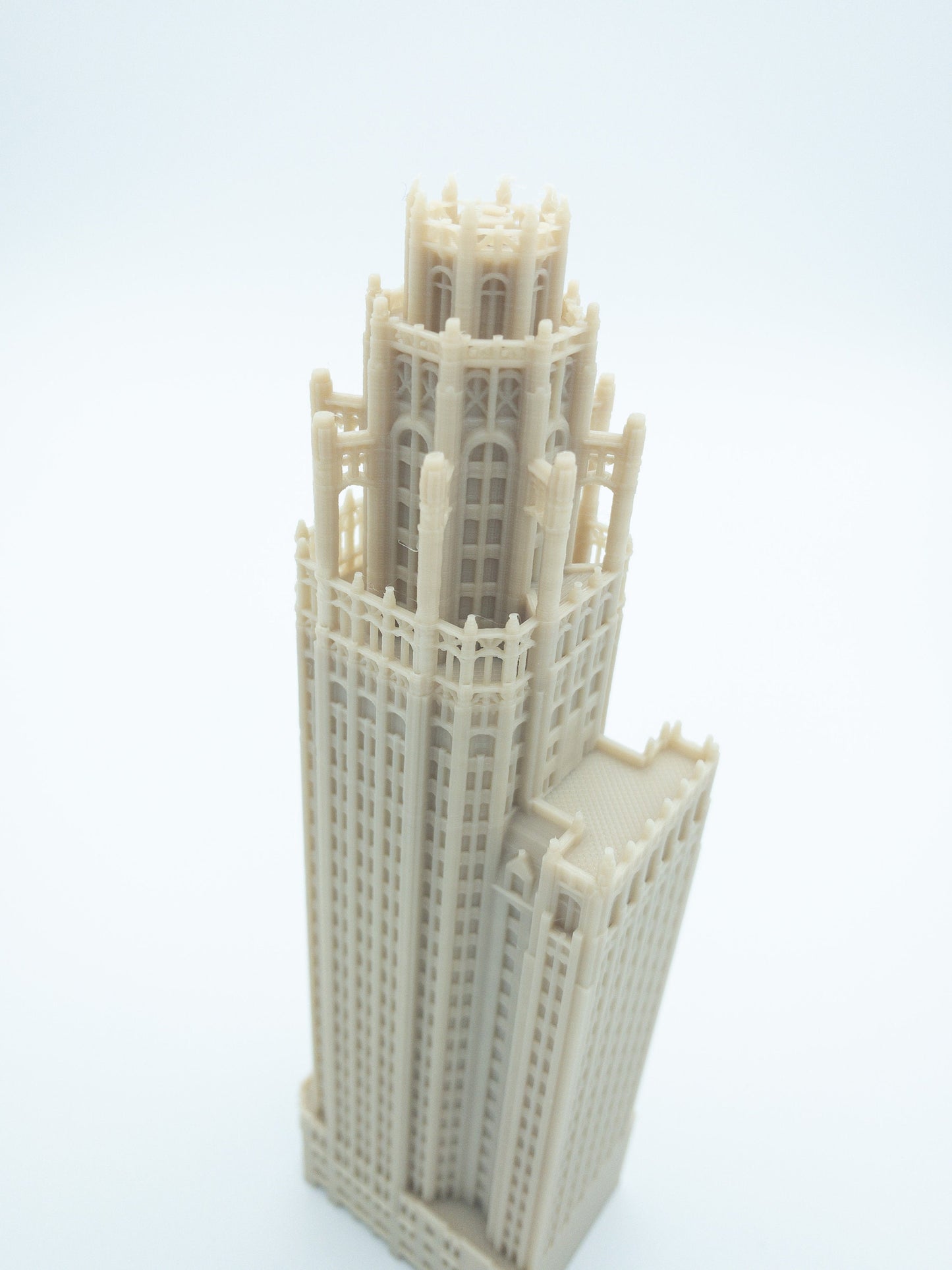 Tribune Tower Chicago 3D Printed Model