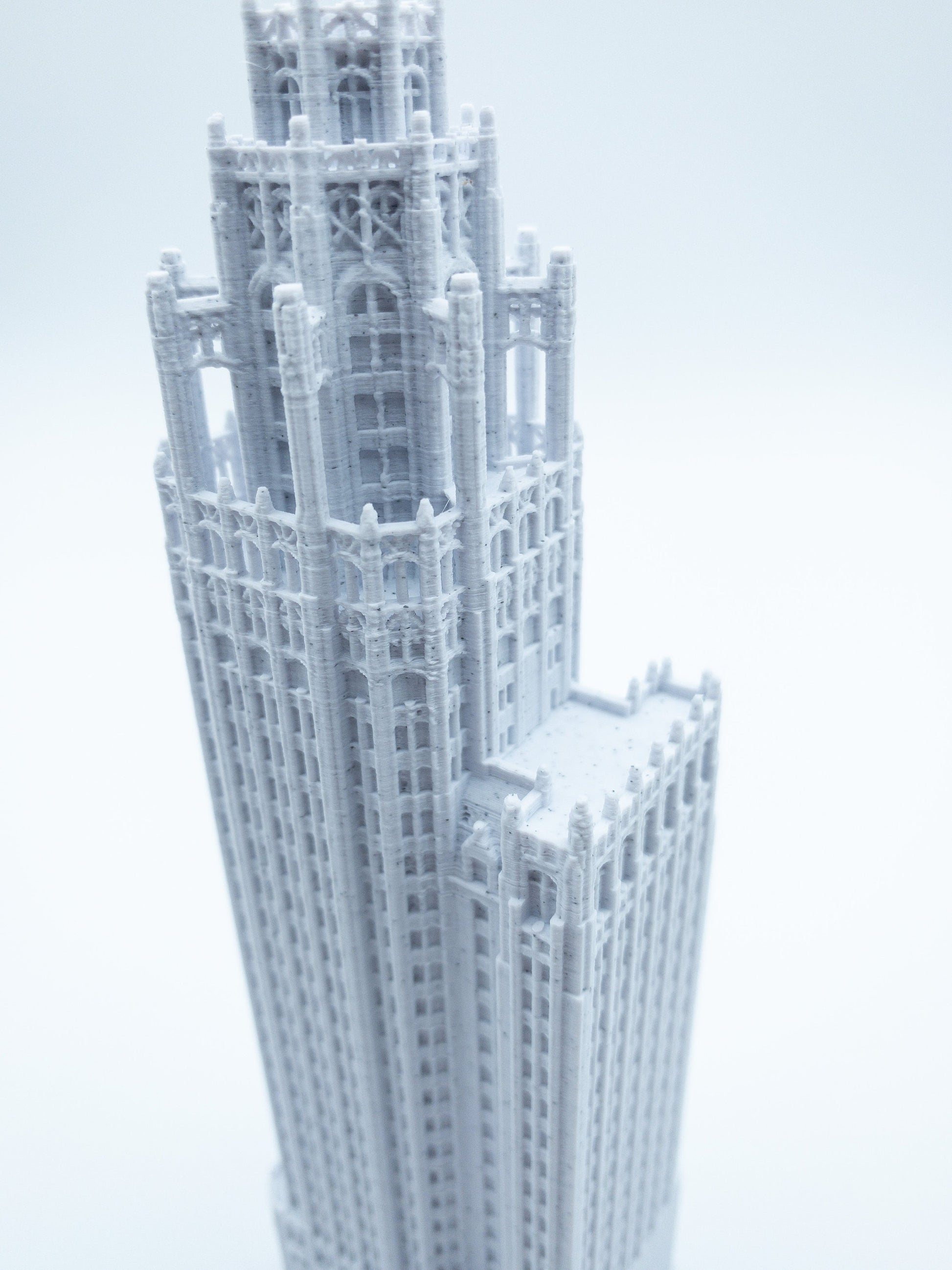 Tribune Tower Chicago 3D Printed Model