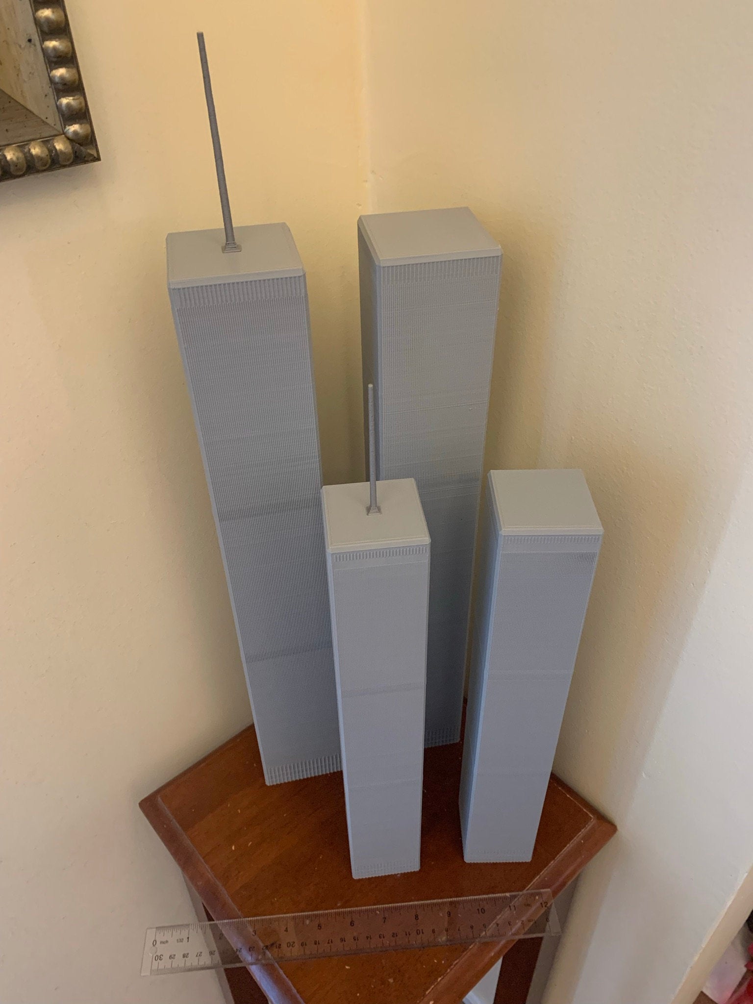 Twin Towers Model- 3D Printed