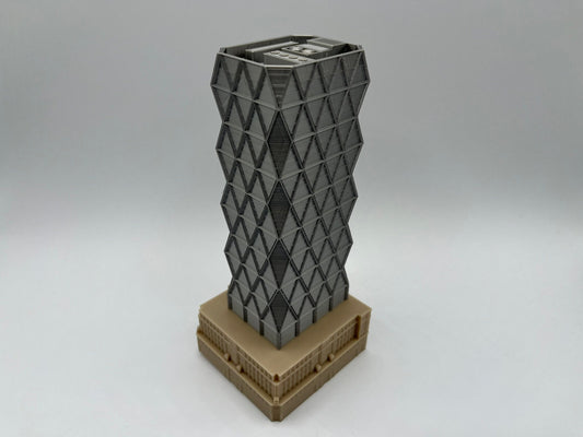 Hearst Tower Model- 3D Printed