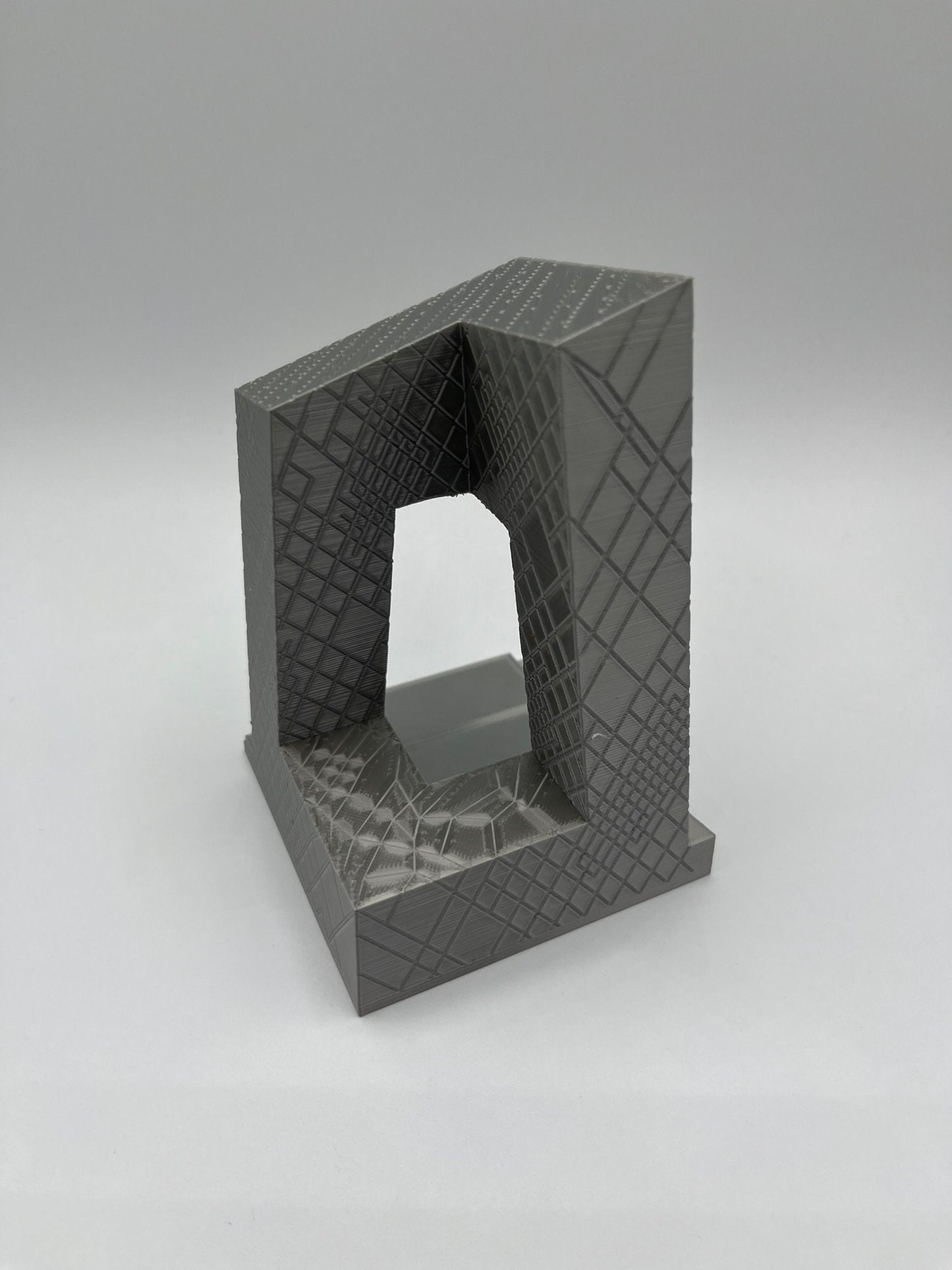 CCTV Headquarters Model- 3D Printed