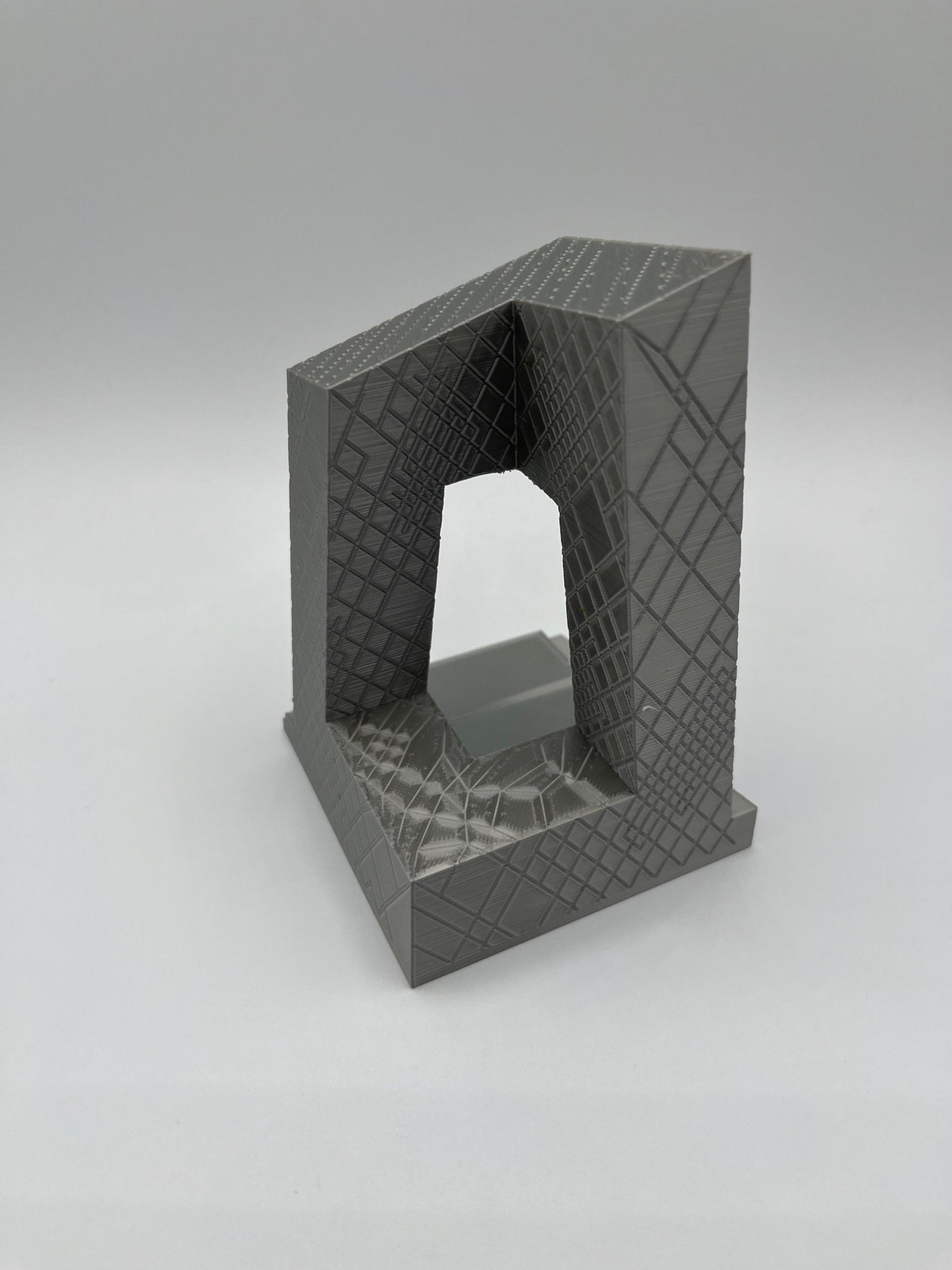 CCTV Headquarters Model- 3D Printed