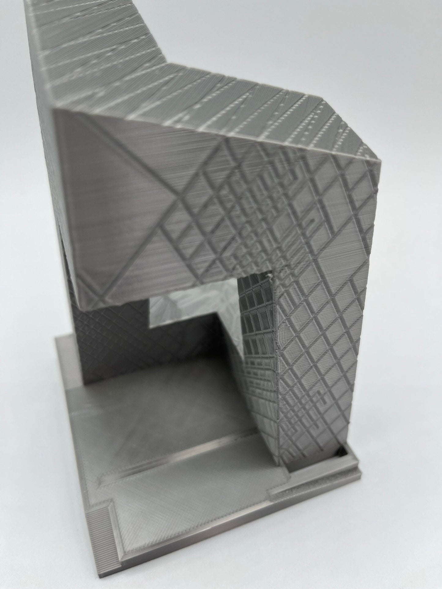 CCTV Headquarters Model- 3D Printed