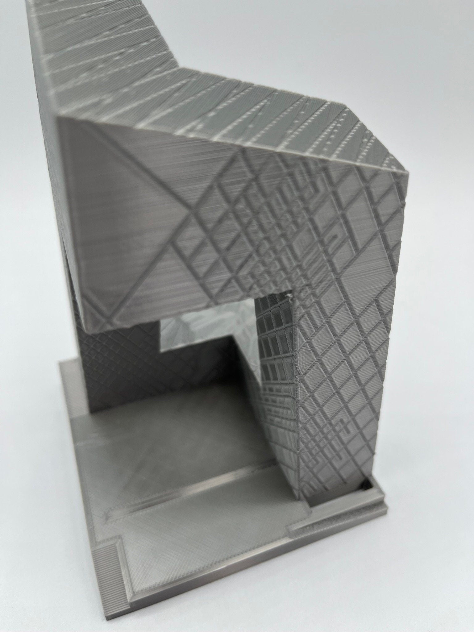CCTV Headquarters Model- 3D Printed
