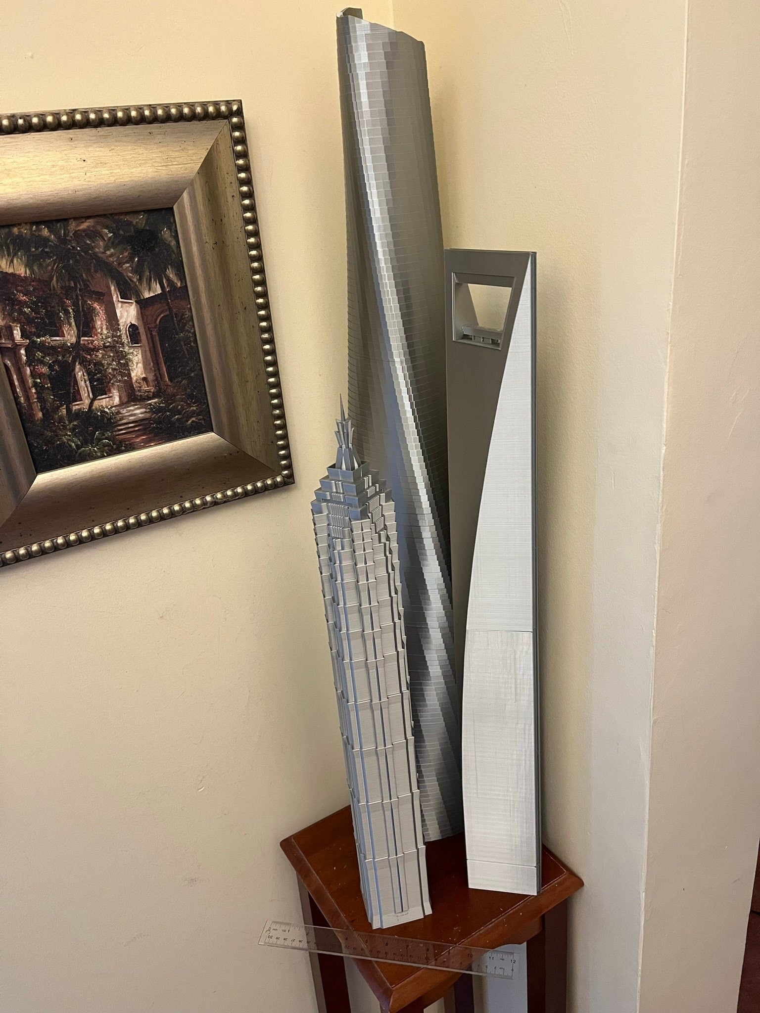 Shanghai Skyscraper Models- 3D Printed 3 Pack